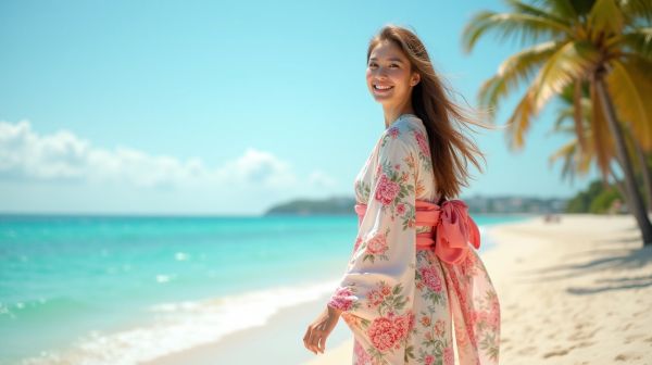 Trouvez le kimono de plage femme qui sublimer votre été